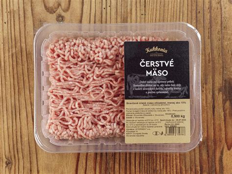 Čerstvé bravčové mleté mäso