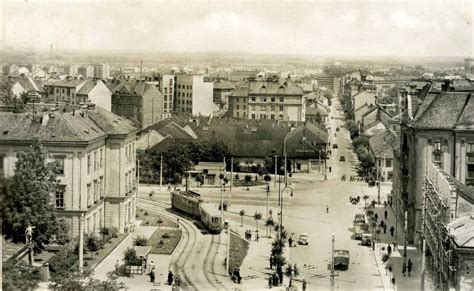 Historická fotografia Dunajskej ulice v Bratislave
