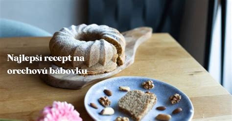 Ingrediencie na orechovú bábovku