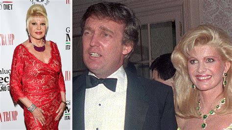 Ivana a Donald Trump na svadbe
