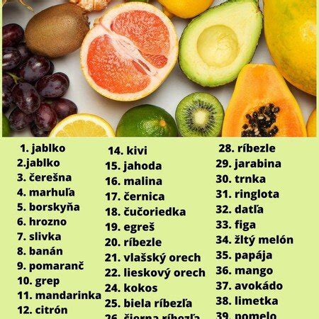 Zoznam ovocia produkujúceho etylén