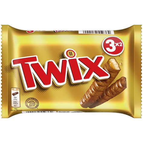 Balenie Twix čokolády