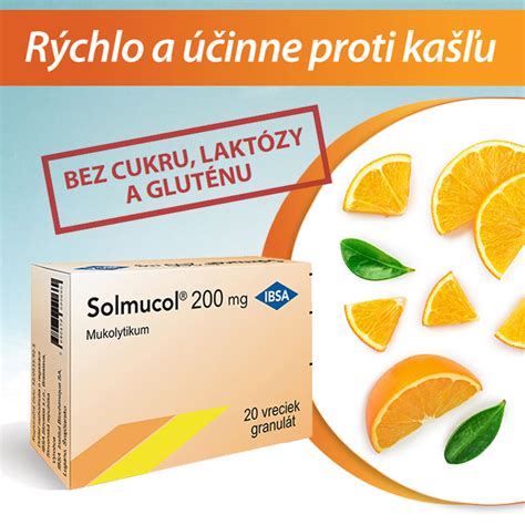 Návod na prípravu sirupu Solmucol