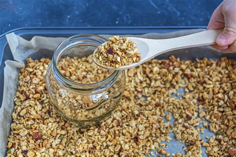 Domáca granola v pohári