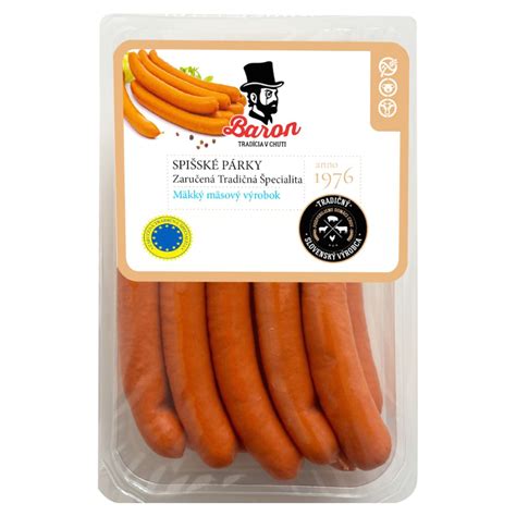 Spišské párky s horčicou