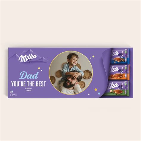 Personalizovaná XXL čokoláda Milka s menom a fotografiou