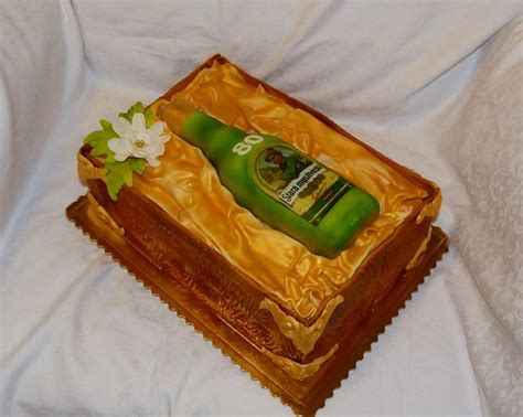 Torta fľaša v krabici