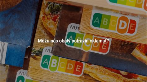 Obaly potravín s klamlivými marketingovými tvrdeniami