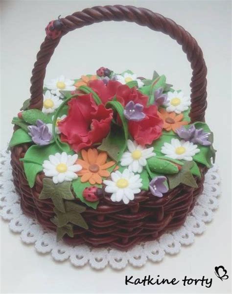 Torta košík ako darček