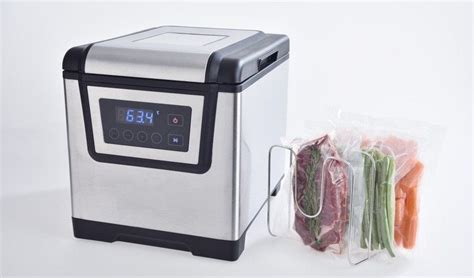 Ilustračná schéma princípu varenia sous-vide