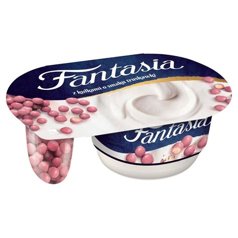 Rôzne príchute jogurtu Fantasia