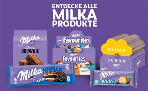 Sortiment produktov Milka