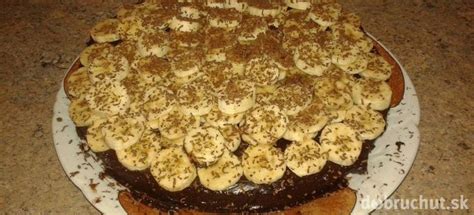 Zdravá čokotorta s banánom