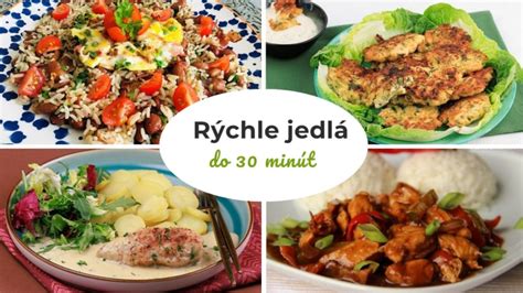 Rýchle jedlá do 30 minút