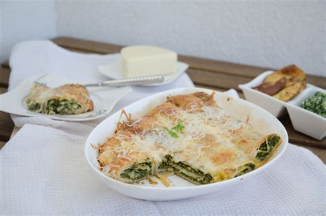 zapekané špenátové lasagne so syrom