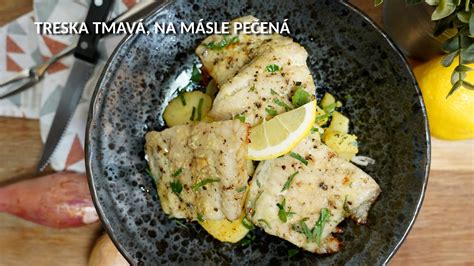 Tmavá treska na pomarančovom masle