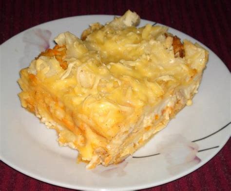 Fitness lasagne s kuracím mäsom a zeleninou