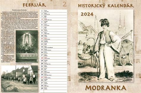 Historický kalendár s označenými Hromnicami