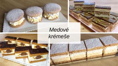 Detail pudingového krému s medovými plátmi