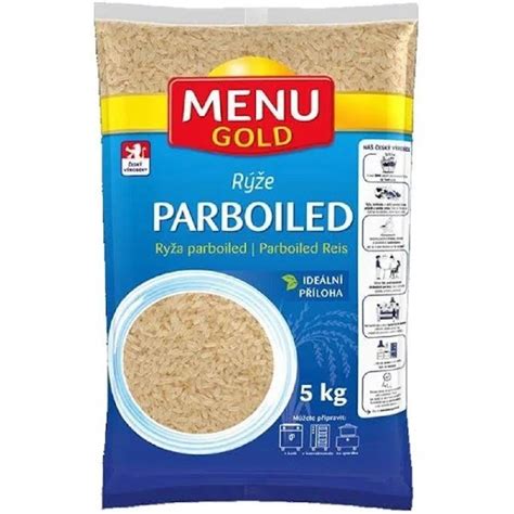 Zrnká parboiled ryže