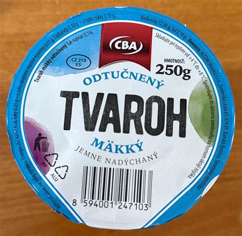 Tvaroh a jeho nutričné hodnoty