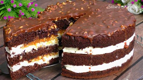 Krémová torta so Snickers a čokoládou