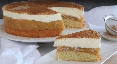 Jednoduchá jablková torta s polevou