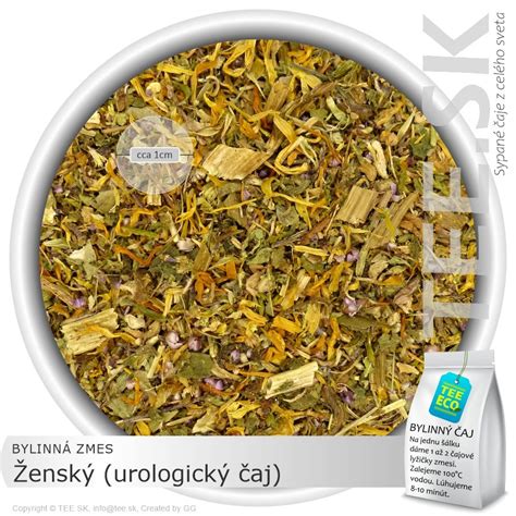 Zmes byliniek pre ženský čaj