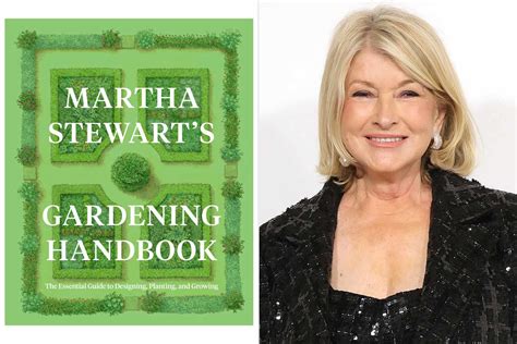 Martha Stewart vo svojej záhrade