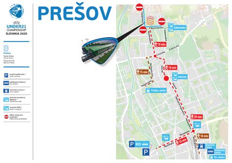 Mapa zmrzlinární v Prešove