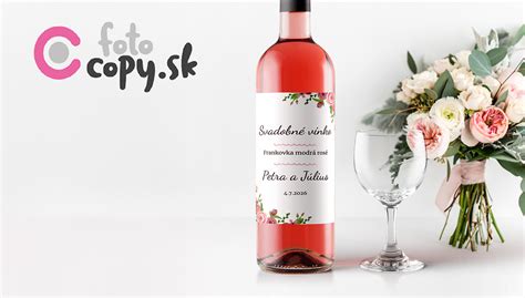 Personalizované etikety na sirupových fľaštičkách