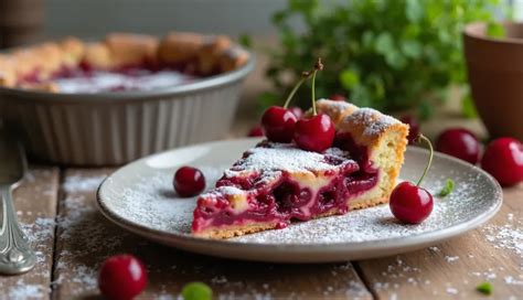 Fotografia Clafoutis s čerešňami