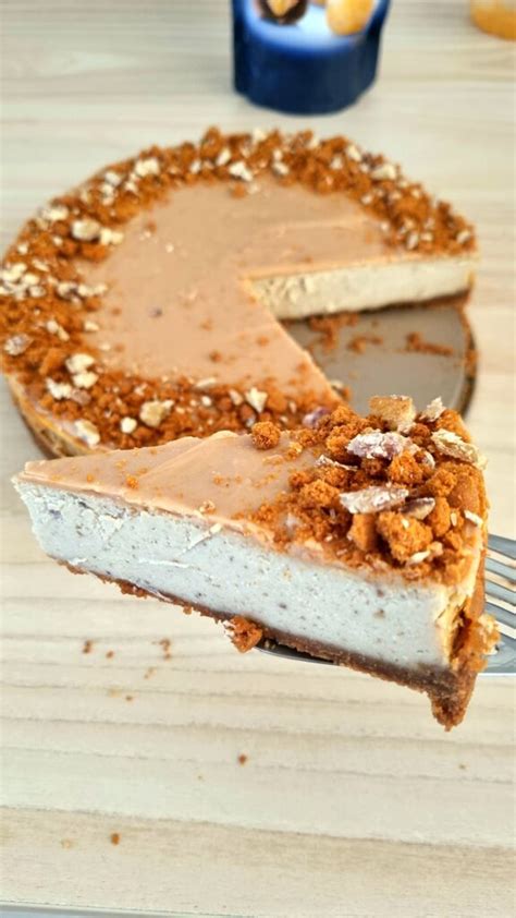 Jesenný Lotus gaštanový cheesecake