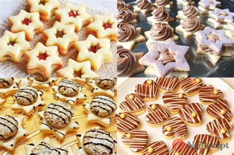 Koláž: Rôzne varianty štafetiek (orechové, kakaové, čokoládové, ovocné)