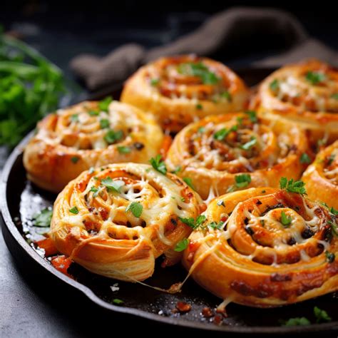 Pripravené mini pizza koláčiky pred pečením na plechu