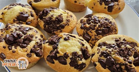 Muffiny s rôznymi náplňami