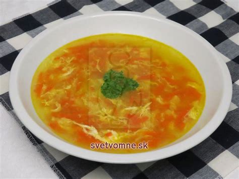 Vajíčková polievka - klasický recept