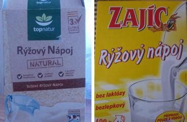 Ryžové zrná a pripravený ryžový nápoj v pohári