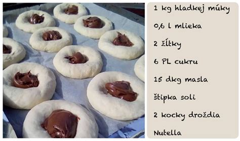 Rozmanité dezerty s Nutellou a ich zloženie
