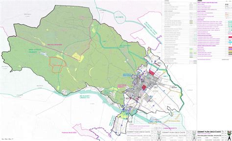 Mapa obce Častá s vyznačenou Hlavnou ulicou