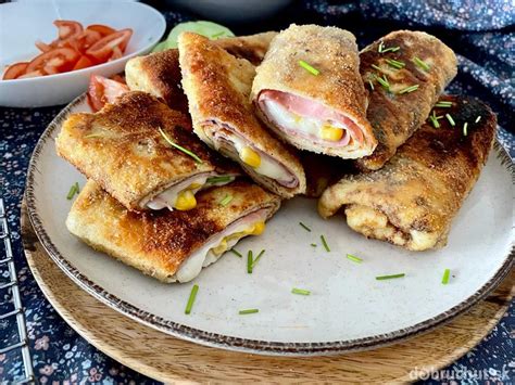 Slané plnené palacinky s prílohami