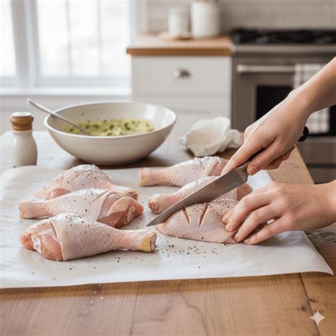 Príprava kuracích stehien